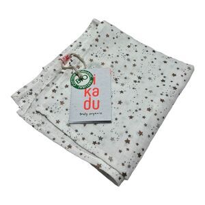 Kikadu Organic Star Muslin Blanket Small Security Swaddle